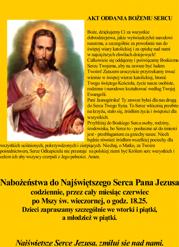 NAJŚWIĘTSZE  SERCE  PANA  JESUSA